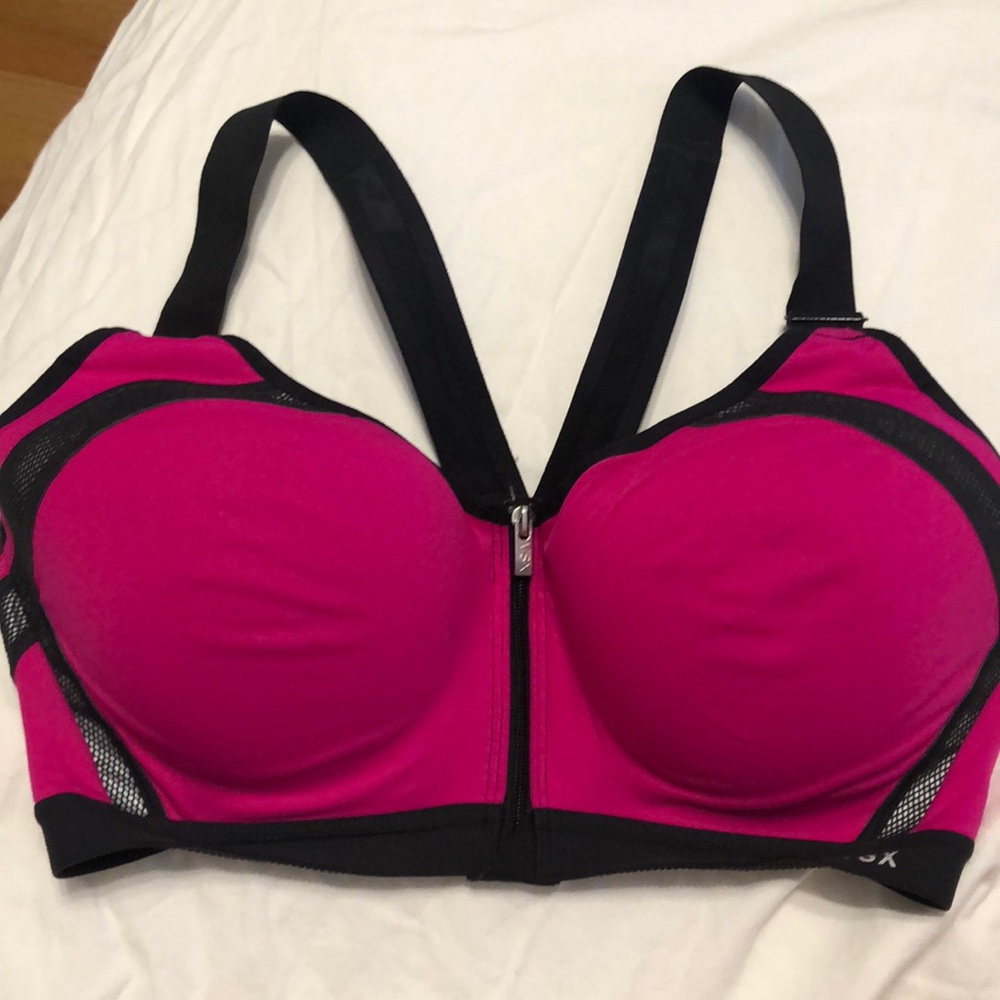 ❕VSX hot pink sports bra - 36D